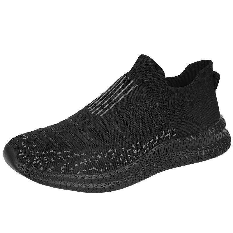 Running Shoes Slip-On Sock-Lacer