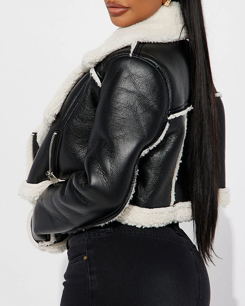 Kurzjacke Mantel Elegant Damen - IdealeKleiden