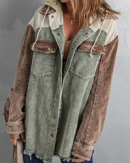 Stylish Corduroy Jacket for Women