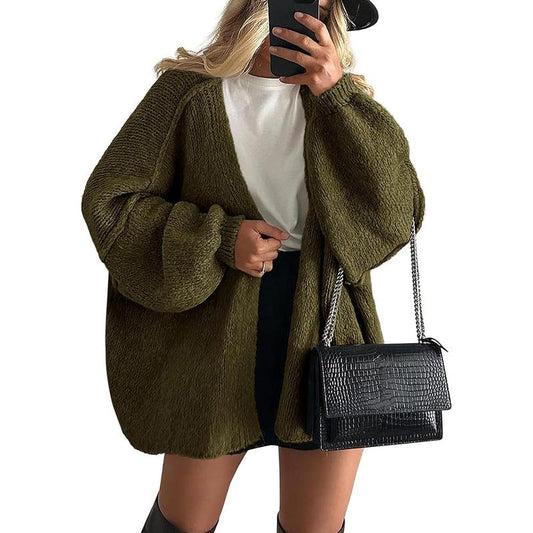 Frauen Strickjacke Modern Warm - IdealeKleiden