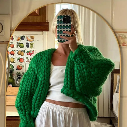 Classic Knit Cardigan Simply Elegant