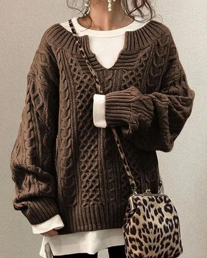 Soft Pullover Kuschelwarm Elegant - IdealeKleiden