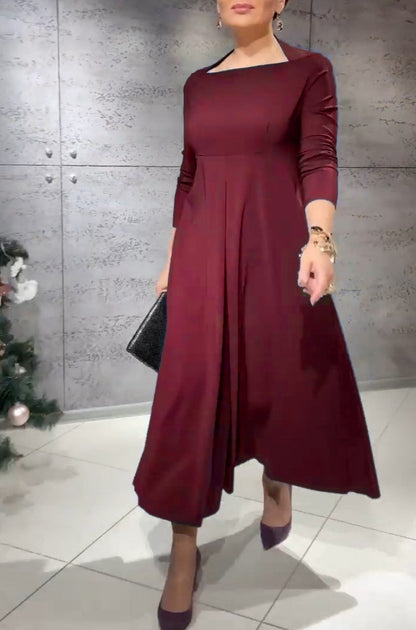 Long linen summer dress