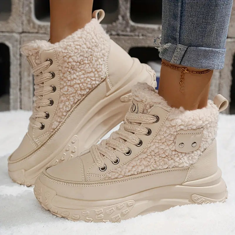 Women's Winter Boots Fleece Lined Warm