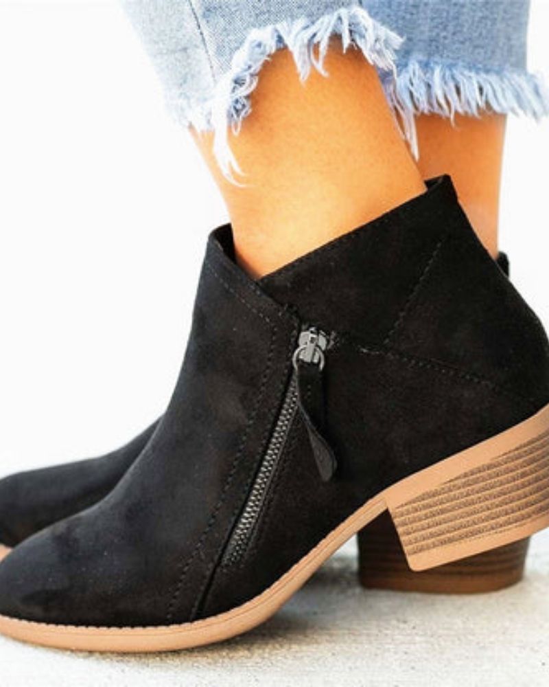 Stylish Boots | Wild Leather High Heel Boots