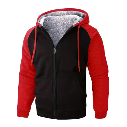 Men's Hoodie Sherpa Fleece Warm Lined