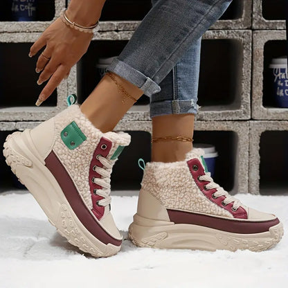 Warm-lined women's winter boots