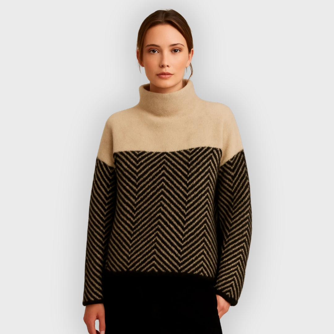 Weiche Rollkragenpullover Damen - IdealeKleiden