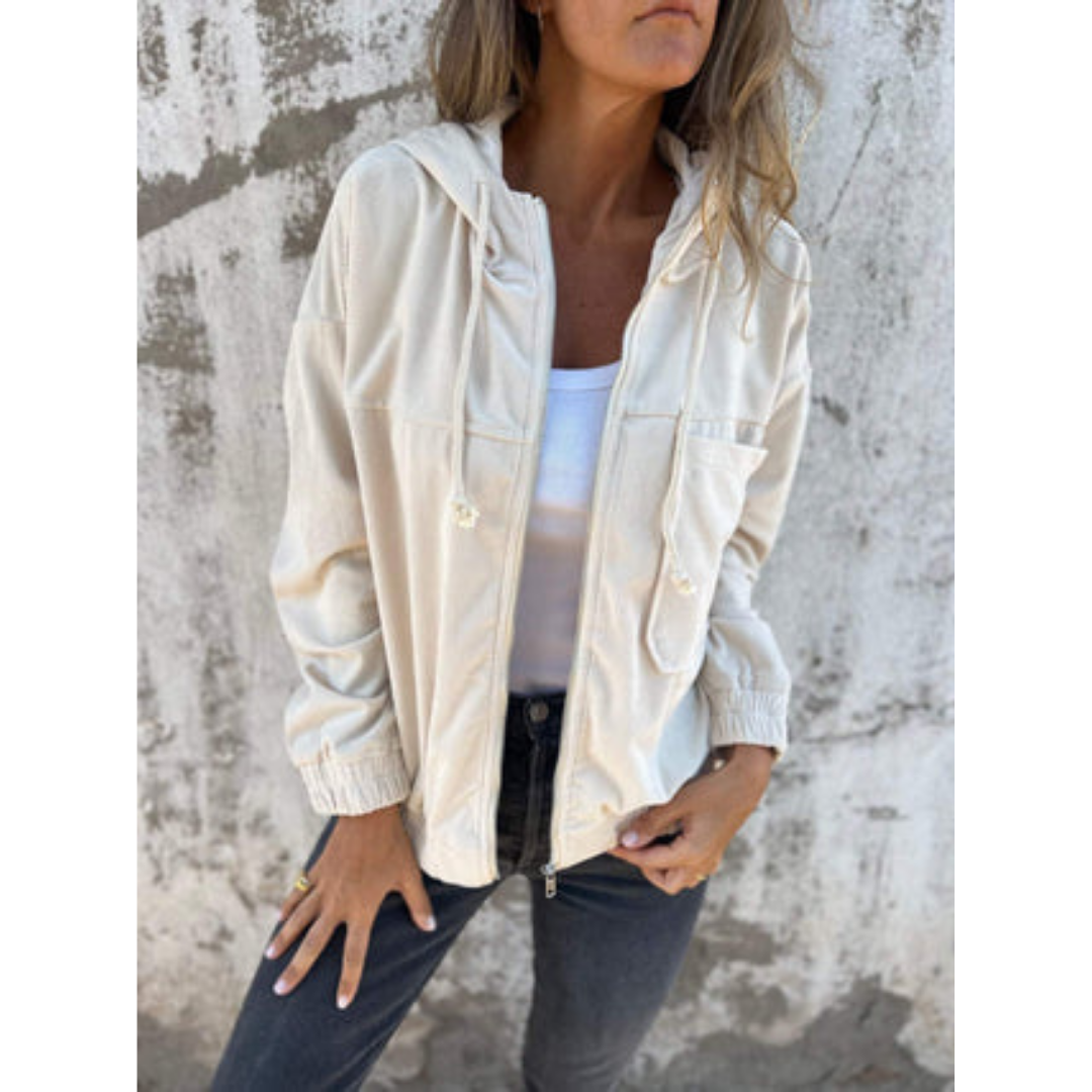 Women's Long-Sleeved Hooded Winter Jacket