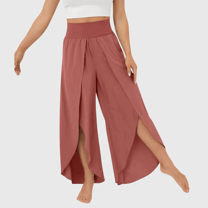 Women's Boho Pants Wide Comfortable Slit