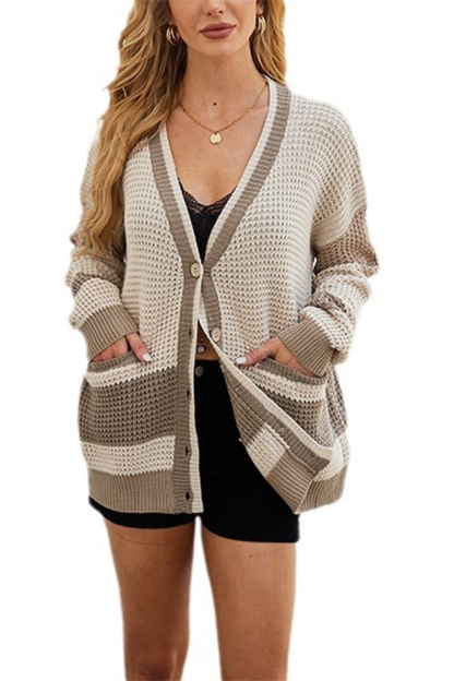 Large Oversized Cardigan Sweater Colorful
