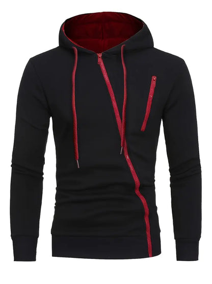 Men's Long-Sleeve Hoodie with Large Design