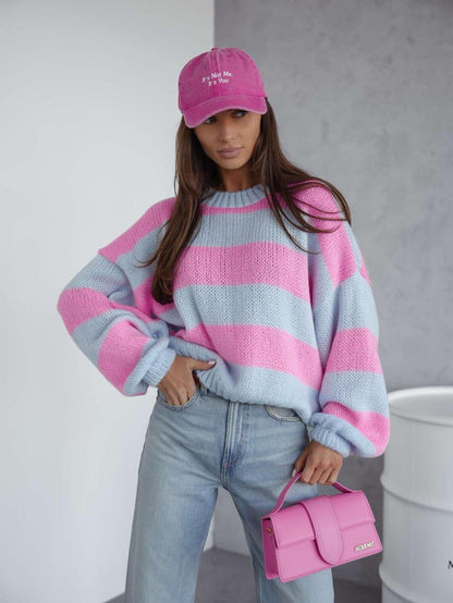 Leichte Strickjacke LuftigLocker Pullover Damenschal