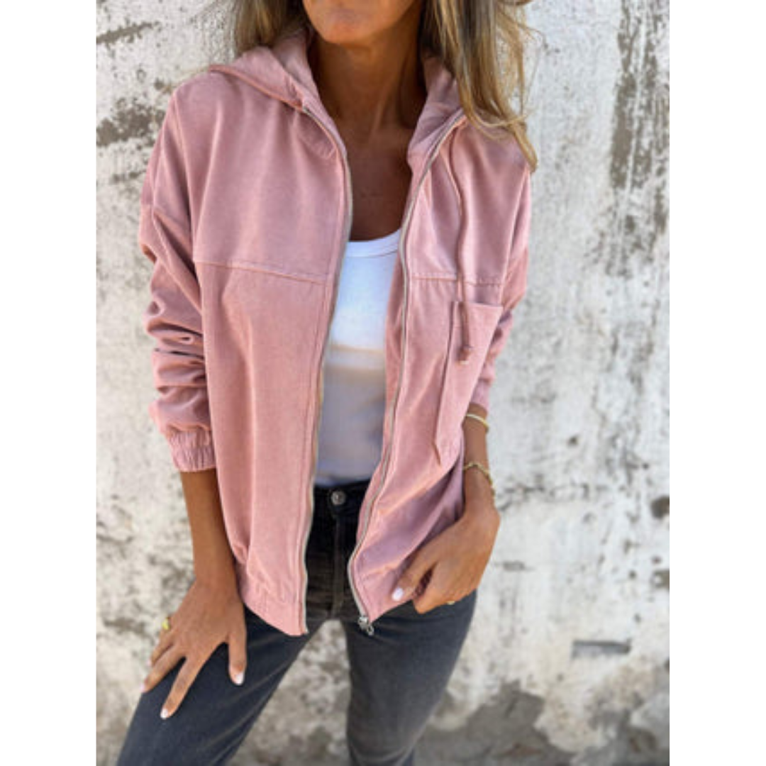 Women's Long-Sleeved Hooded Winter Jacket