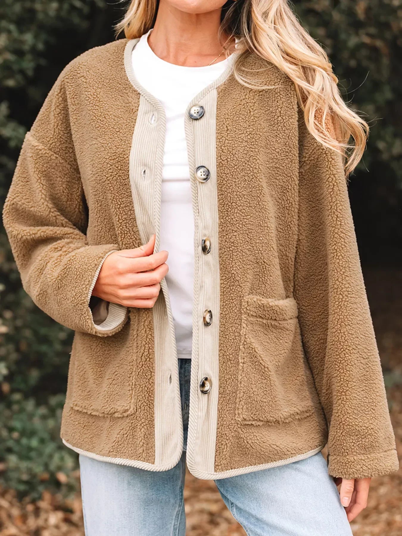 Women's Sherpa Jacket Teddy Soft Warm