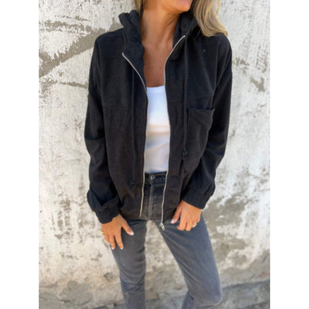Women's Long-Sleeved Hooded Winter Jacket
