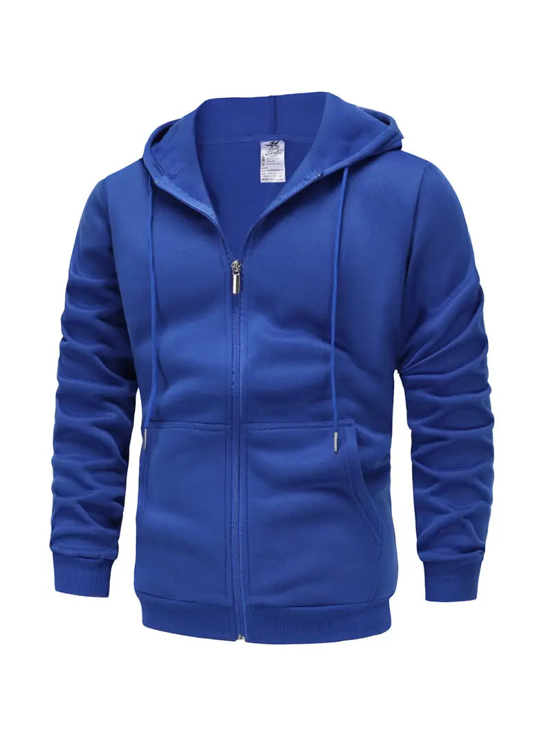Nolan - Men's Casual Long-Sleeve Zip Jacket