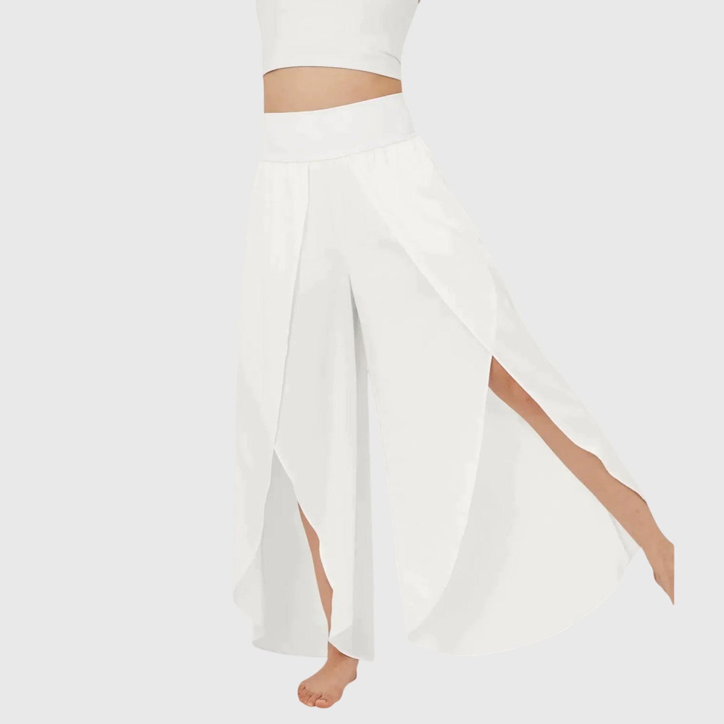 Women's Boho Pants Wide Comfortable Slit