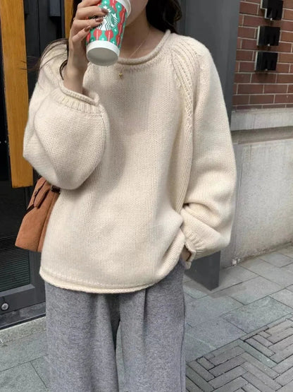 Comfortable Oversized Pullover Soft and Cozy