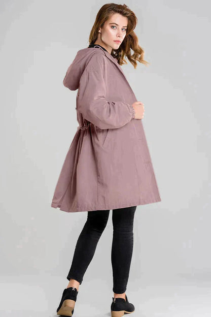 Women's Waterproof Button-Up Jacket Practical