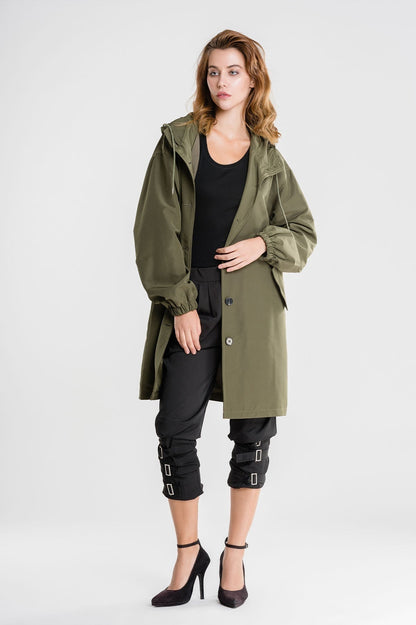 Plus Size Women's Waterproof Windproof Outdoor Rain Jacket