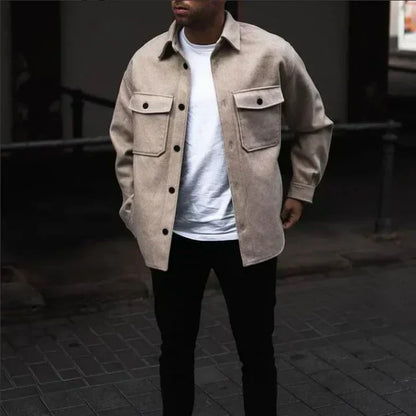 Stylische Herren Winterjacke Designer Qualität - IdealeKleiden