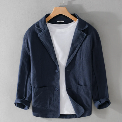Elegant Linen Jacket Summer