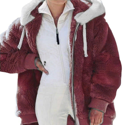 Comfortable Hooded Jacket Soft Comfort