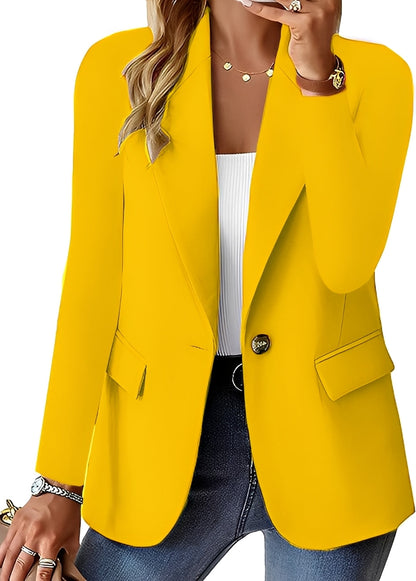 Elegant Women's Blazers Business Chic