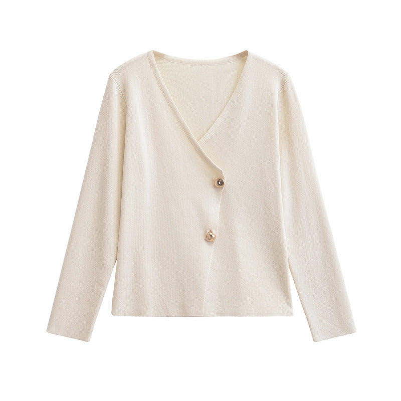 Stylish Women's Asymmetric Cardigan