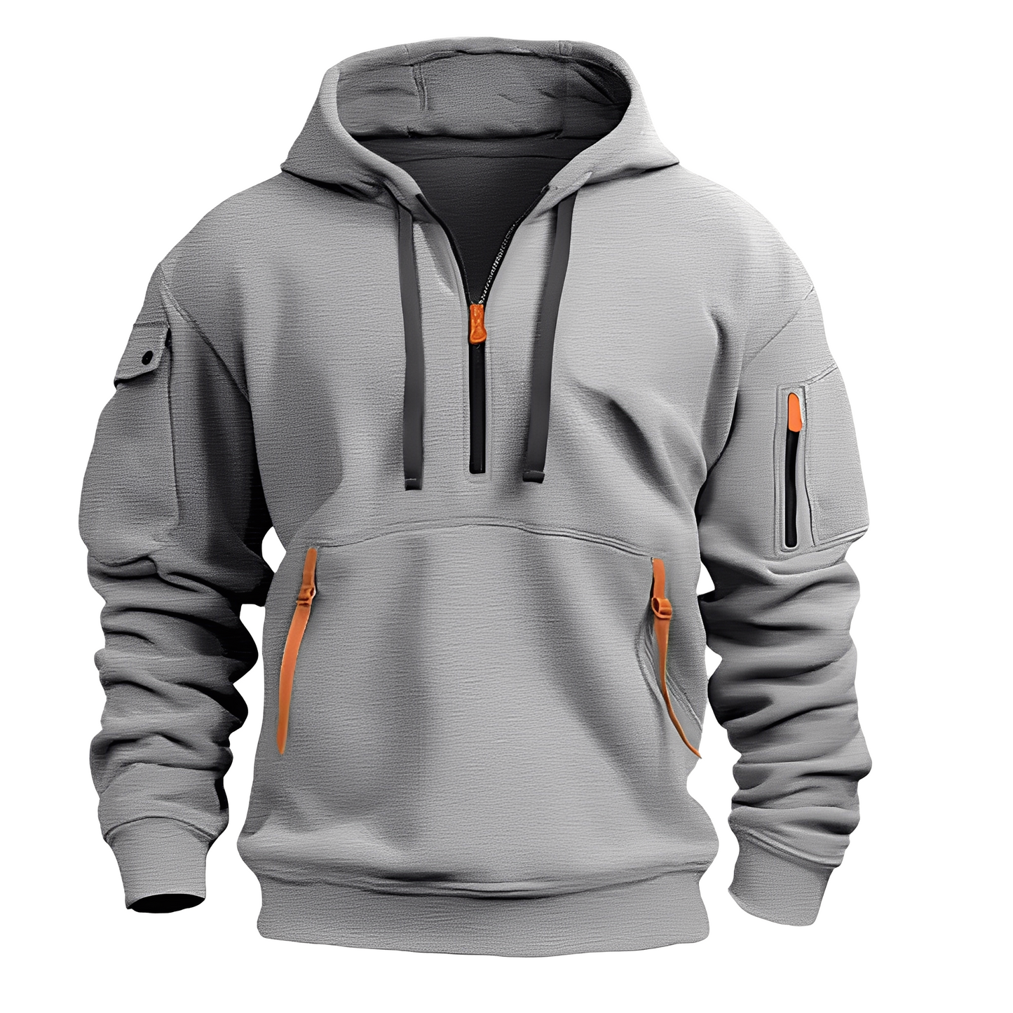 Men's Comfortable Zip-Up Hoodie