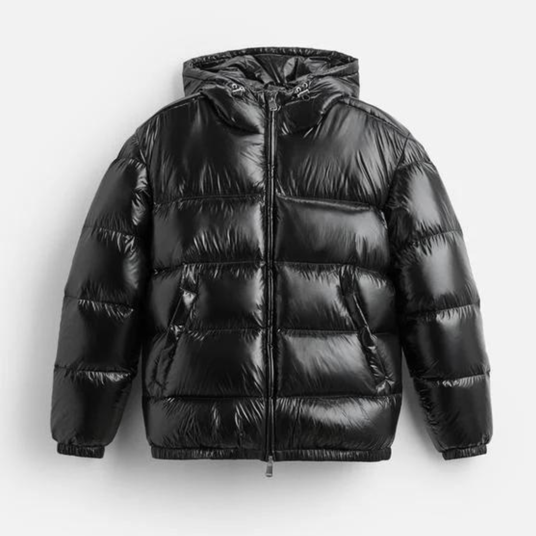 Men's Short Puffer Jacket Stylish Voluminous