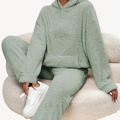 Women's Fleece Tracksuit Comfortable Sporty