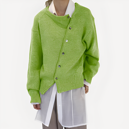 Stilvolle Überziehstrickjacke Damen Bequem