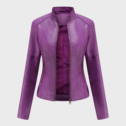Leather Jacket Casual Trendy