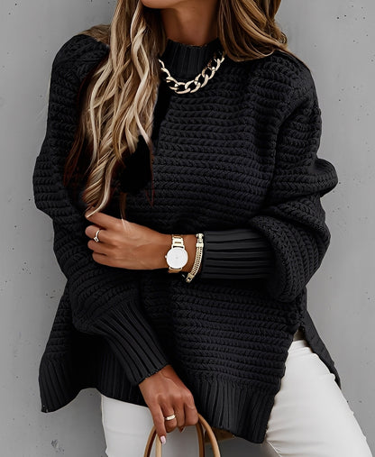 Weicher Damen Pullover Oversize Style