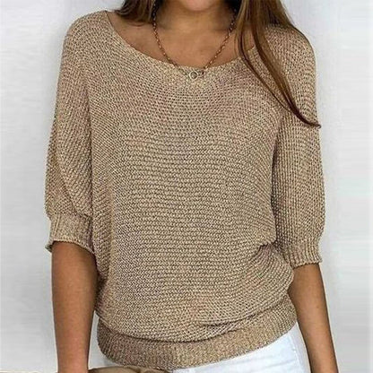 Elegante Strickpullover Damen Premium Qualität - IdealeKleiden