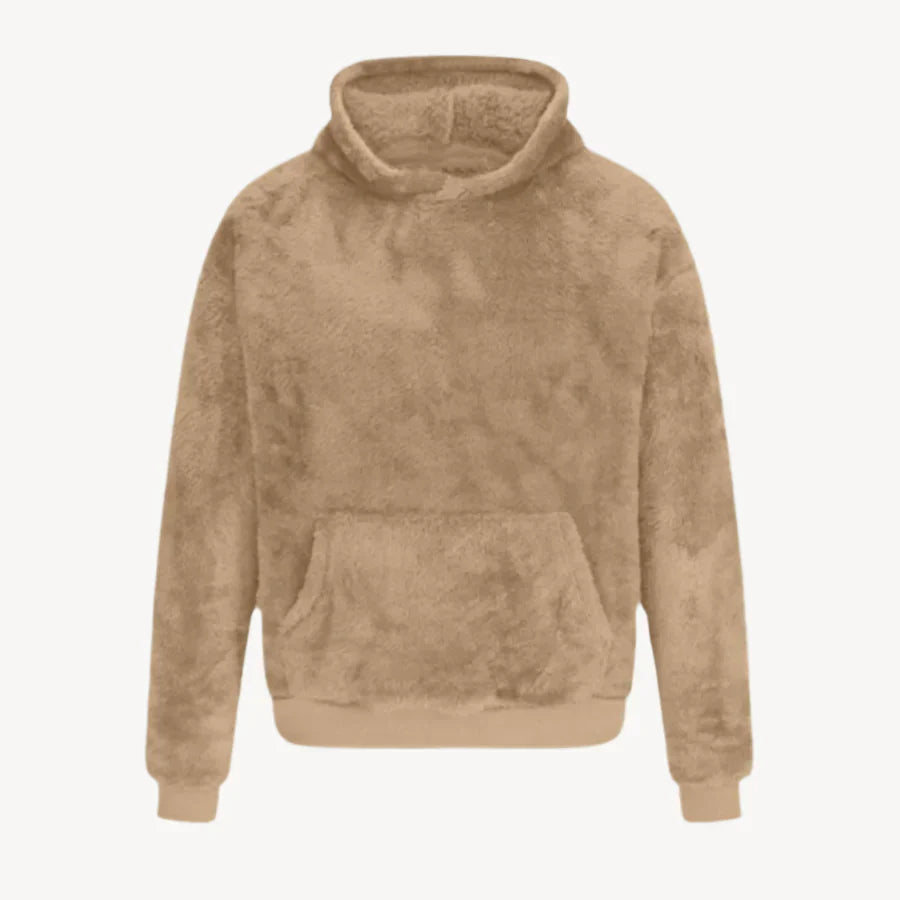 Men's Cuddly Hoodie with Fleece Lining