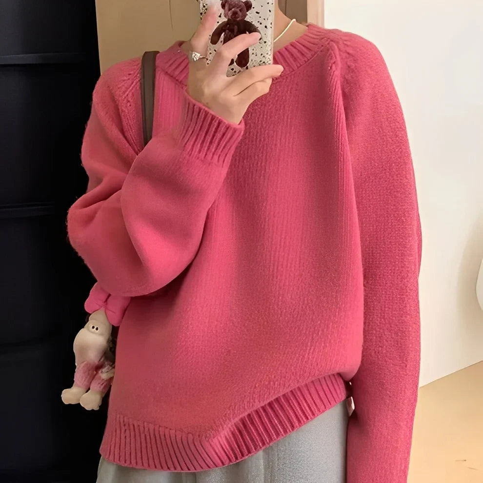 Women's Oversized Elegant Long Sweater
