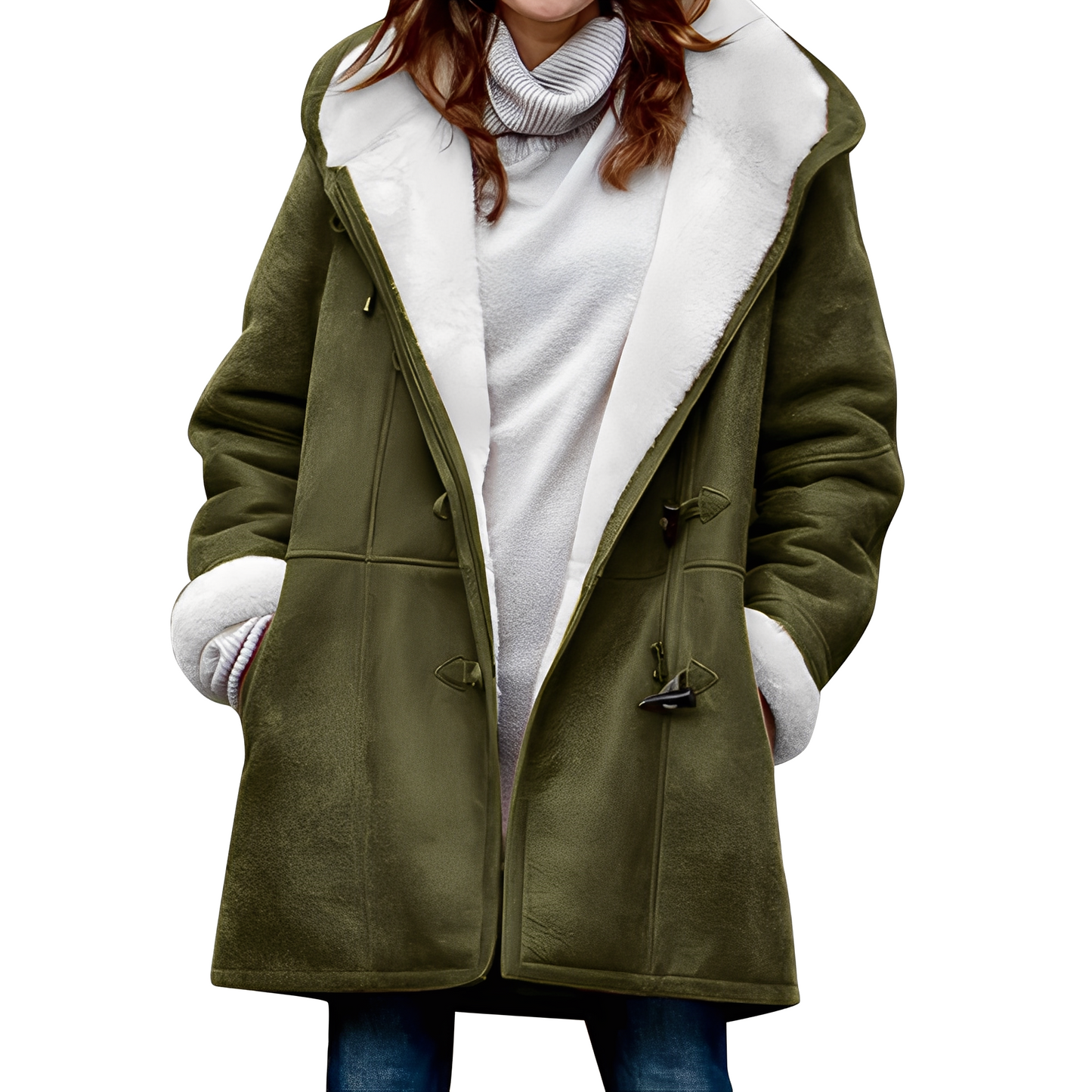 Hooded Coat Women Casual Winter