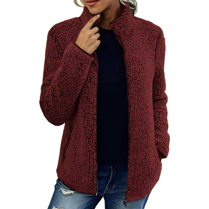 Women's Warm Fleece Softshell Jacket