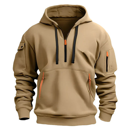 Bequemer Herren Hoodie Lässig Style - IdealeKleiden