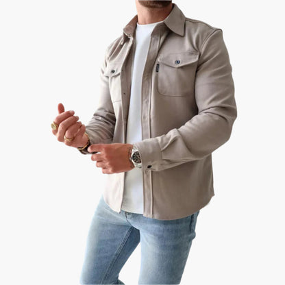 Modern Overshirt Jacket - Versatile Shirt Jacket for Leisure and Work