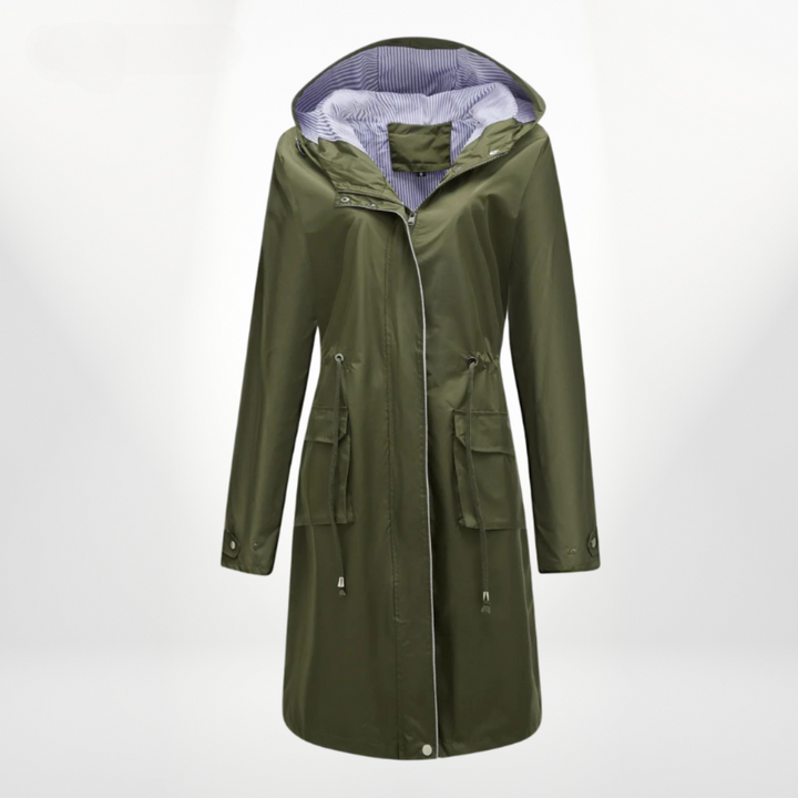 Waterproof Trench Coat Women&