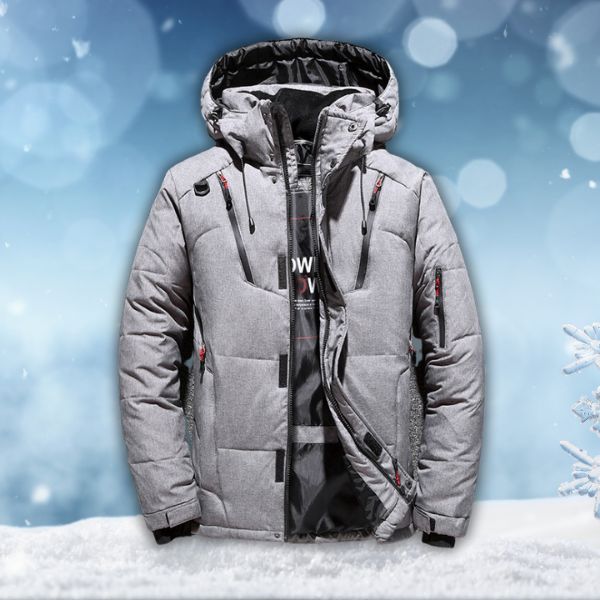 Men's Winter Jacket | Warm Outdoor Jacket for Cold Days