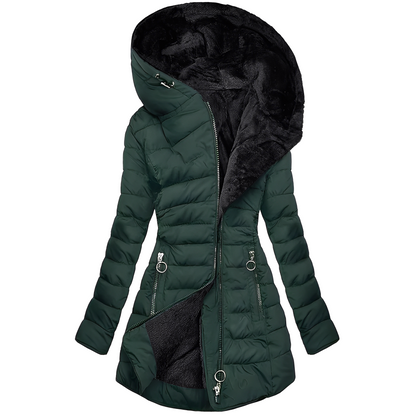 Stylish Women's Winter Jacket with Hood