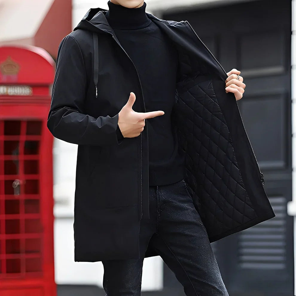 Men's Lightweight Hooded Casual Jacket