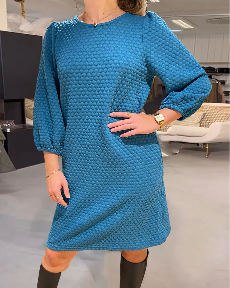 Elegant Women's Dress Solid Color Classic