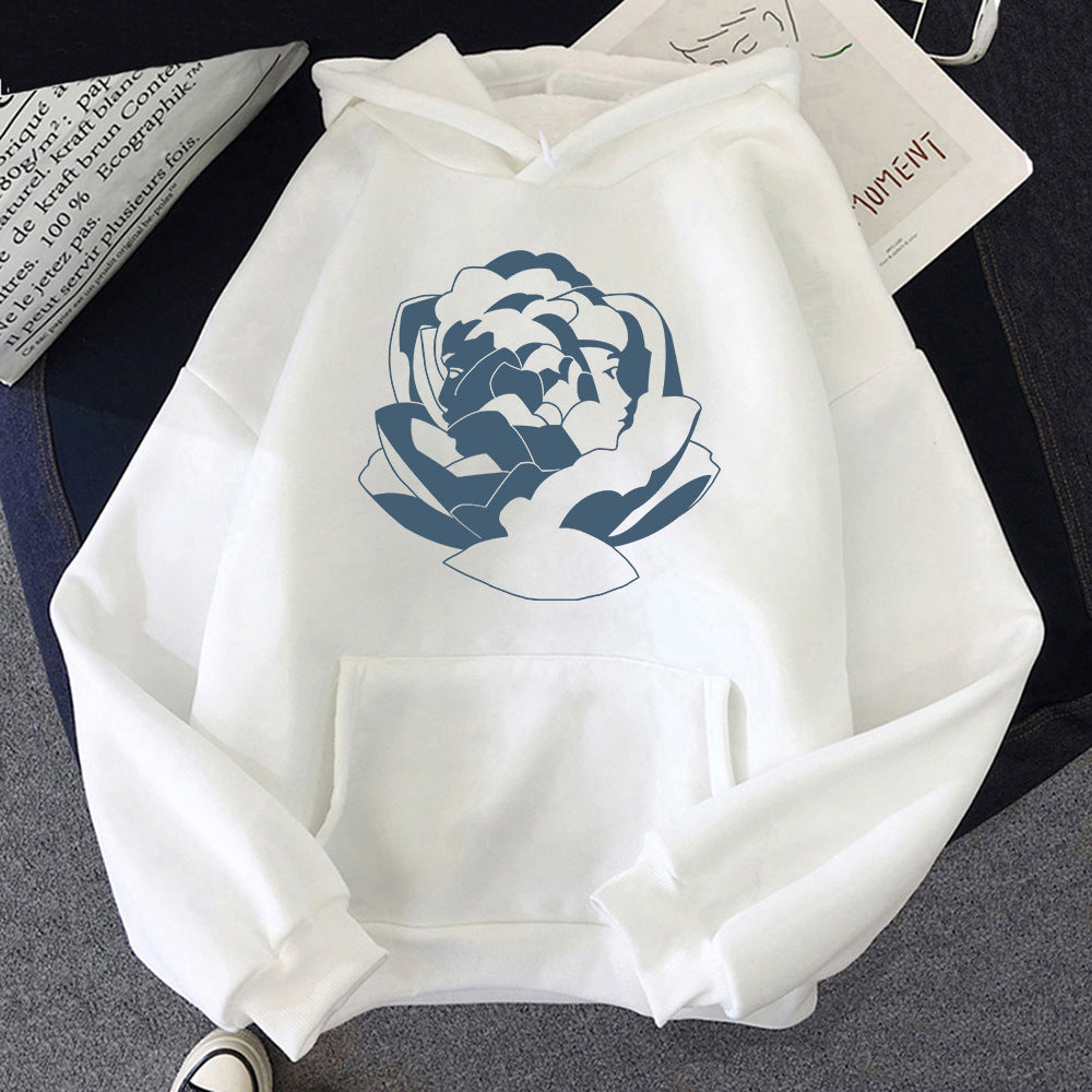 Oversized Hoodies Soft Cotton Trendy Graphic Print