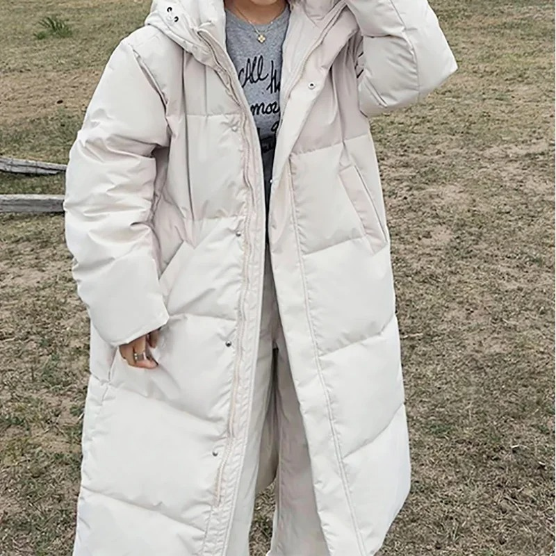 Women's Warm Puffer Jacket Zipper